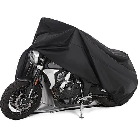 Motorcycle Cover All Season Universal Weather Waterproof Motorbike Cover - Picture 1 of 8
